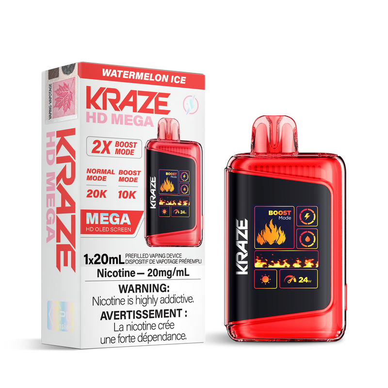 Kraze HD Mega 20K Disposables