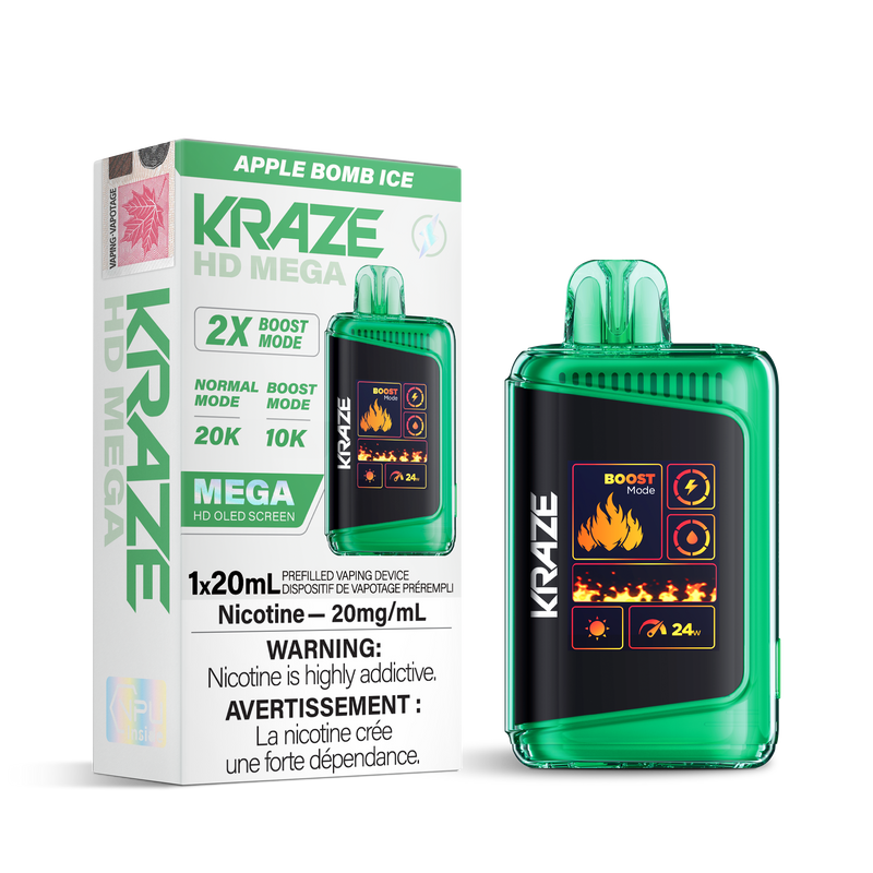 Kraze HD Mega 20K Disposables