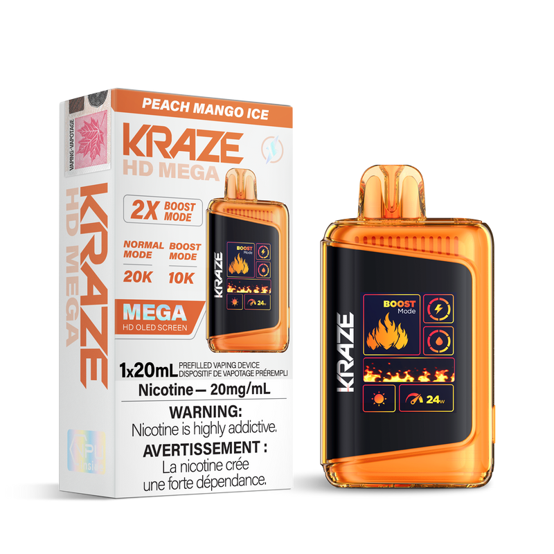 Kraze HD Mega 20K Disposables