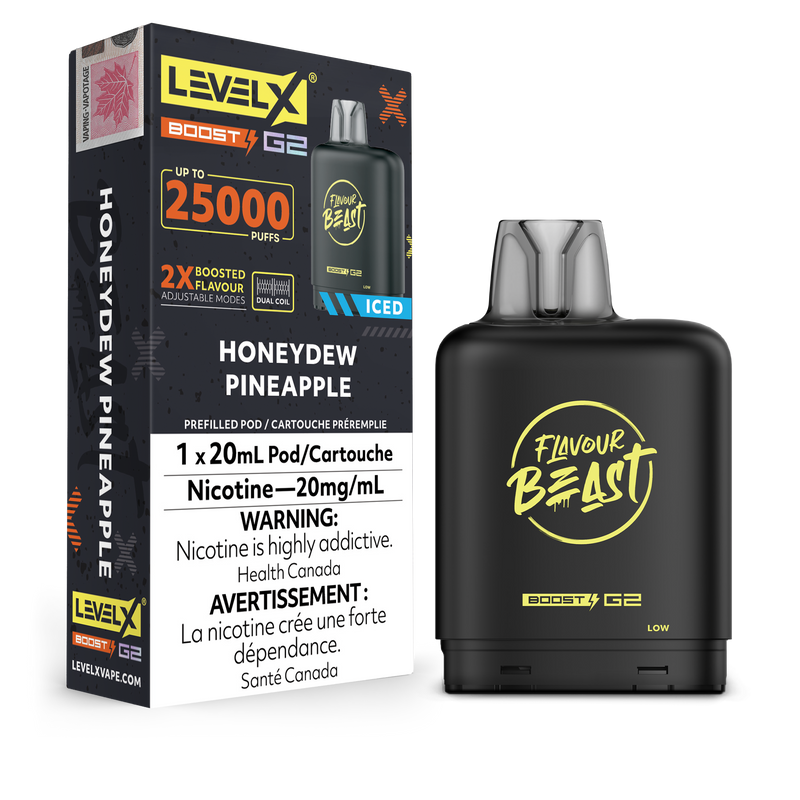 Level X Flavour Beast Boost G2 25K Pods