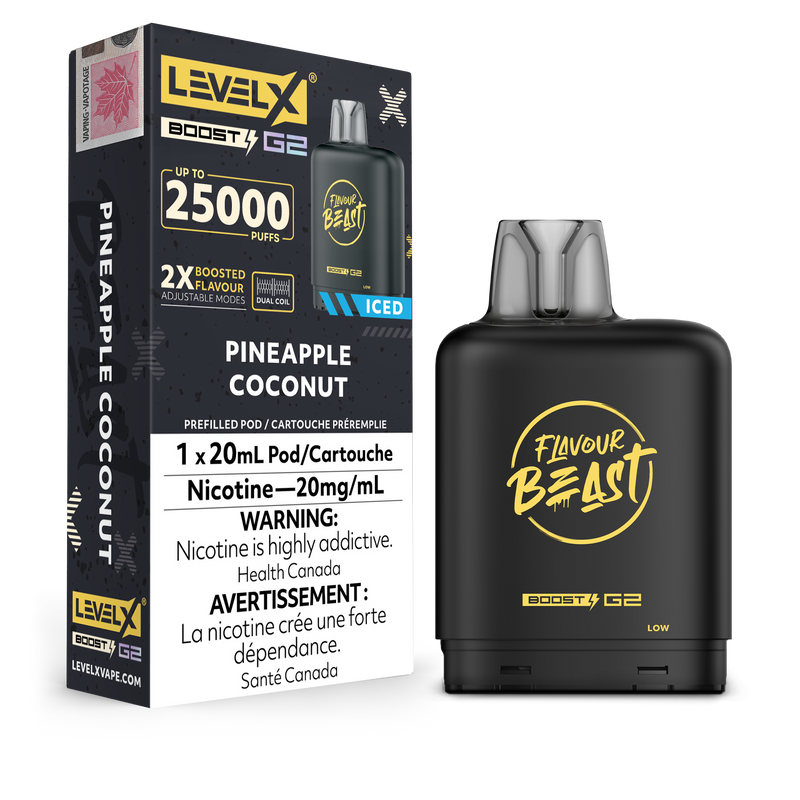 Level X Flavour Beast Boost G2 25K Pods