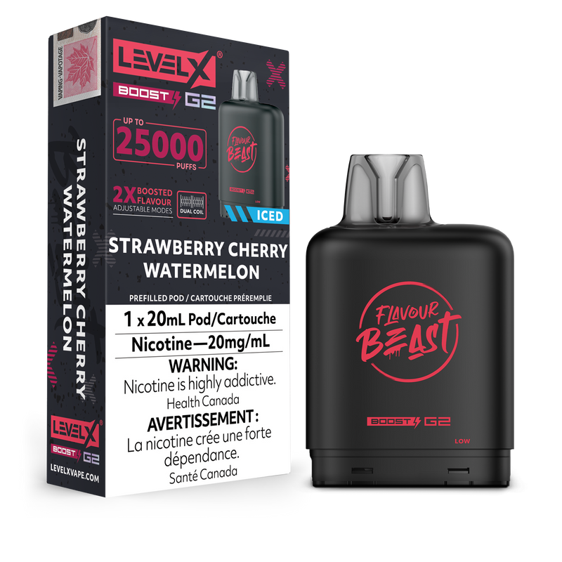 Level X Flavour Beast Boost G2 25K Pods