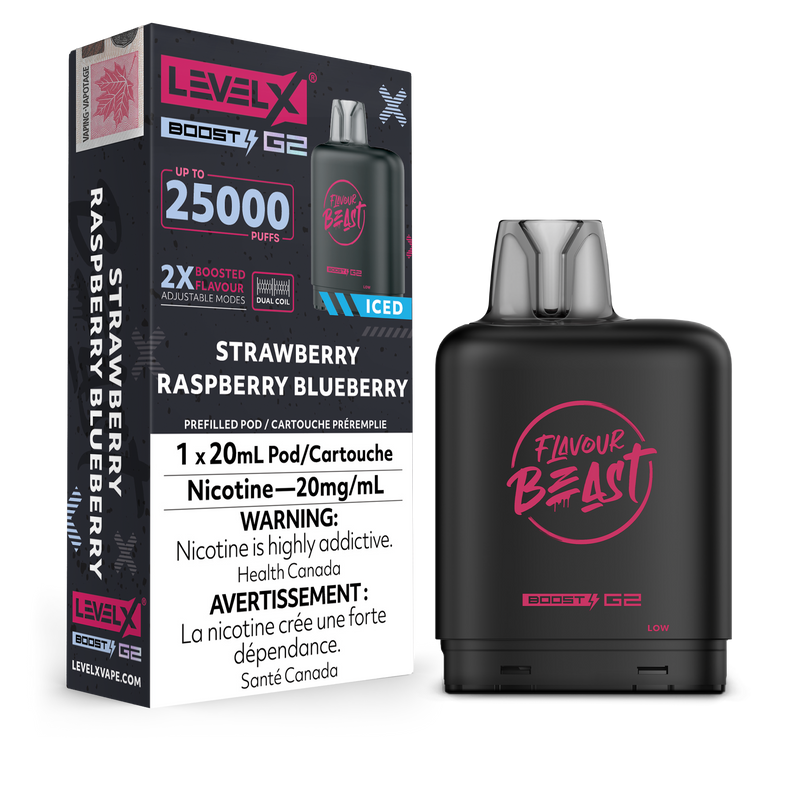 Level X Flavour Beast Boost G2 25K Pods