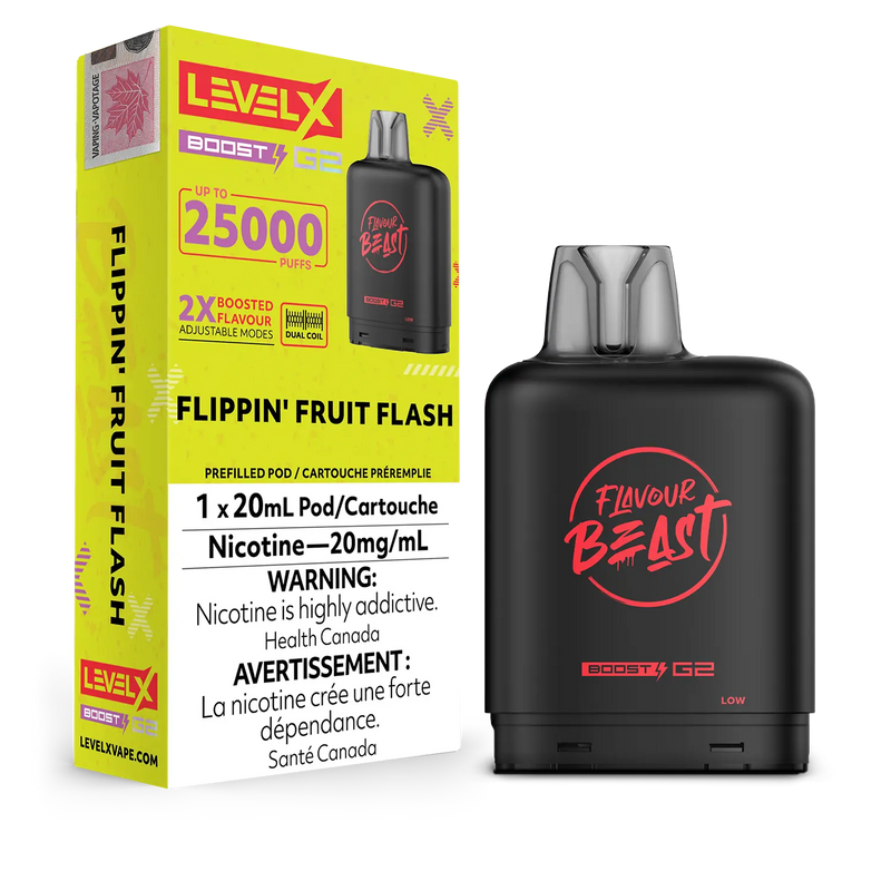 Level X Flavour Beast Boost G2 25K Pods