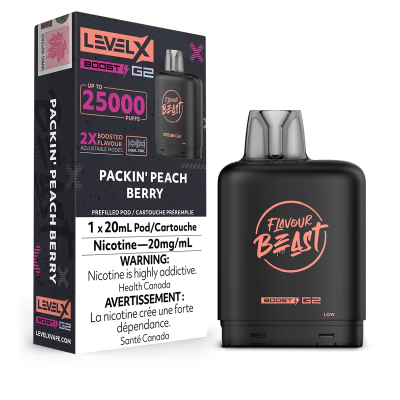 Level X Flavour Beast Boost G2 25K Pods