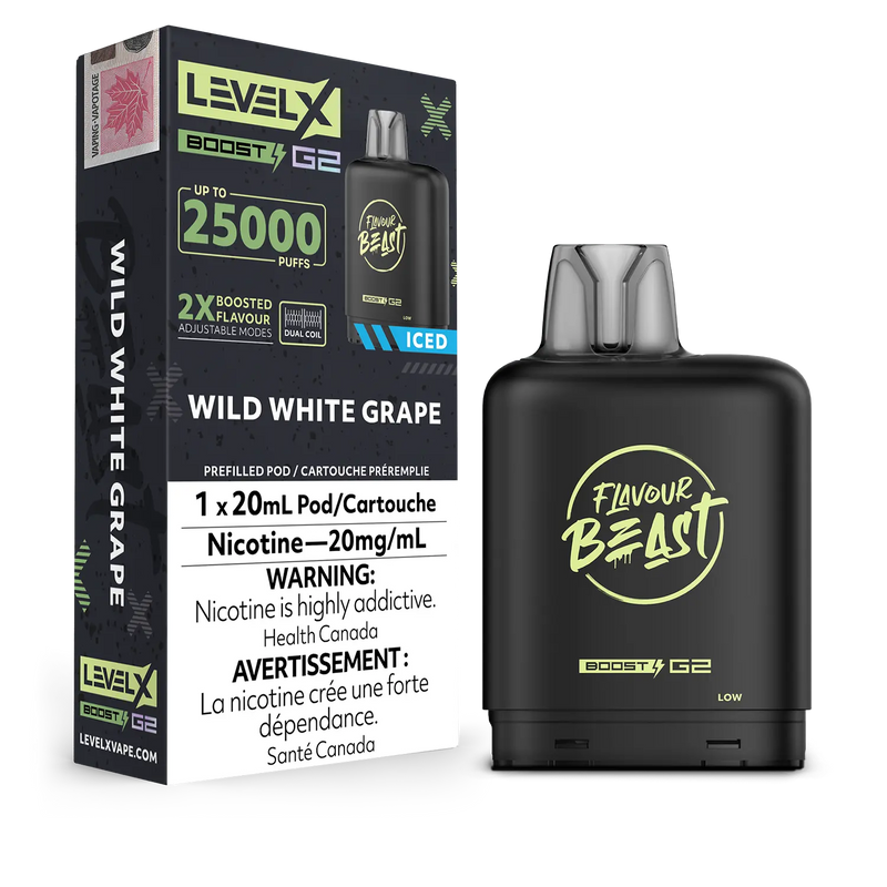 Level X Flavour Beast Boost G2 25K Pods