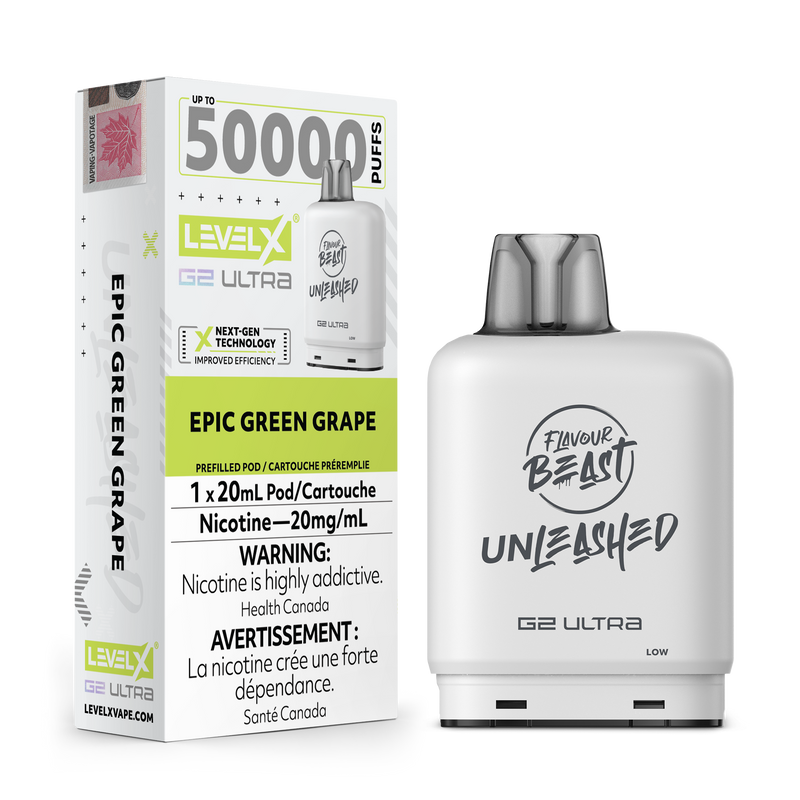 Level X FB Unleashed G2 Ultra 50K Pods
